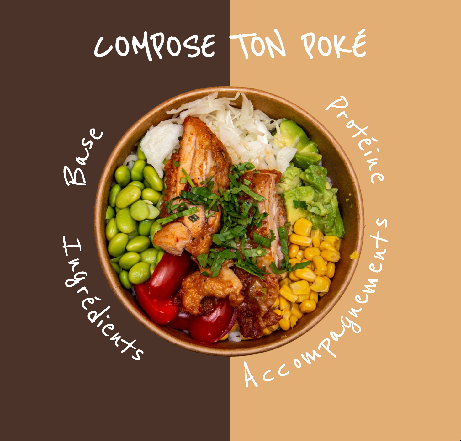 Poké Bowl avec des ingrédients frais, un délice à Paris 12
